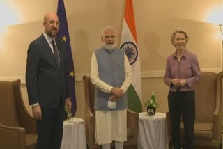 पीएम मोदी ने यूरोपीय परिषद और यूरोपीय आयोग के अध्यक्षों से की मुलाकात