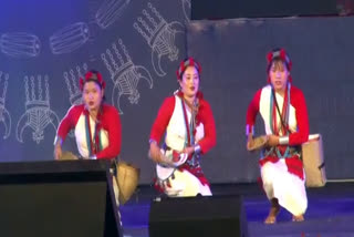 Bagrumba folk dance of Bodo community of Assam