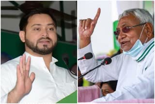 Tejashwi Yadav and Nitish Kumar