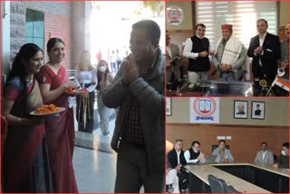 Onkar Chand Sharma visits Technical University