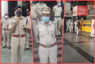 Delhi Police mock drill at New Delhi Railway Station