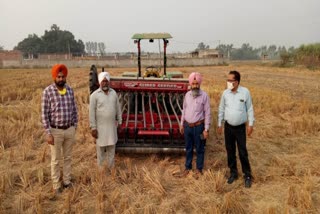 In-Situ Crop Residue Management Scheme