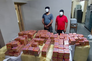 Firecrackers Seized by Kolkata Police in Jorasanko