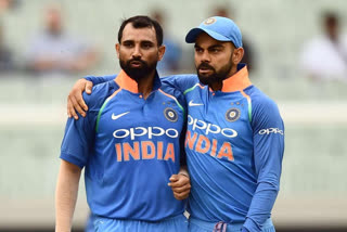 Virat Kohli, Mohammed Shami