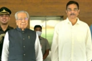 mizoram governer kambampati haribabu met ap governer bishwabushan harichandan