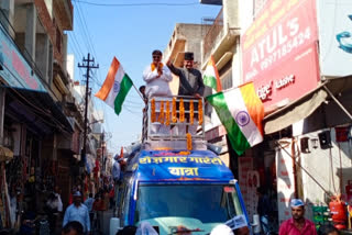 Colonel Kothiyal road show in roorkee