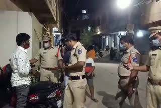 Cordon search in Kukatpally