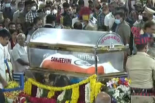 Puneet Rajkumar Funeral