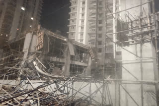 slab of building under construction collapses in Balewadi