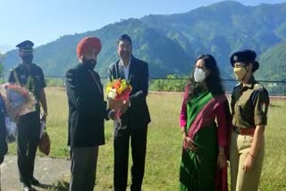 Governor Gurmeet Singh reached Tehri