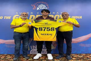 CSK honours Olympic gold medallist Neeraj Chopra