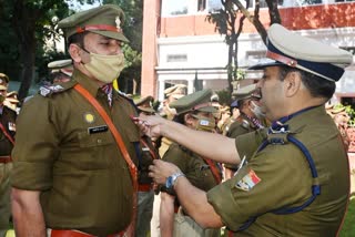31 पुलिसकर्मियों को DGP ने किया सम्मानित