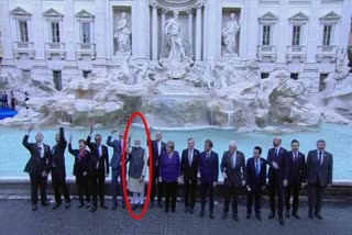 PM Modi, world leaders visit Trevi Fountain in Italy