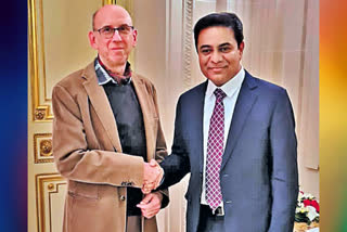 Minister KTR France Tour