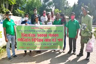 protest for dabaka forest