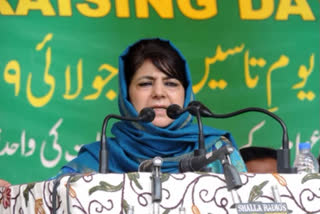 Mehbooba not allowed to meet slain Shopian youth's family