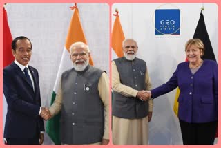 pm modi meets with chancellor angela merkel and indonesian presiden tat g20 summit