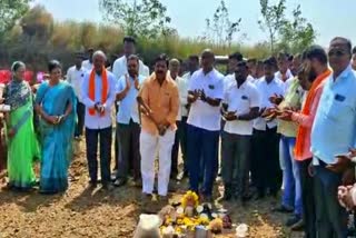 MLA Duryodhana Aihole inaugurates Feces waste treatment plant