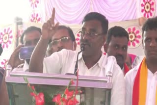 MLA Srinivas Statement in tumkur