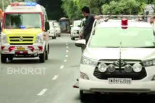 Tamil Nadu CM MK Stalin's convoy gives way to ambulance