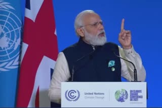 PM મોદીએ 2070 સુધીમાં નેટ શૂન્ય ઉત્સર્જન હાંસલ કરવાનો લક્ષ્યાંક નક્કી કર્યો