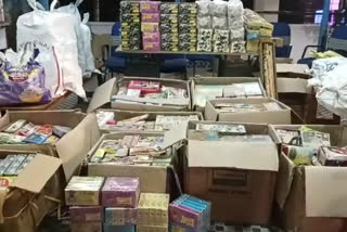 Police recovers huge amount of banned firecrackers in Durgapur