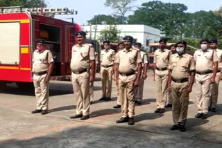 fire fighting department on alert mode for diwali in ranchi