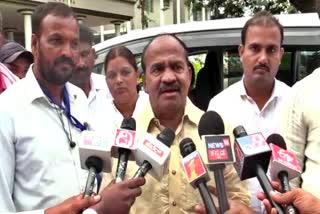 MLA S Ramappa reaction over by election result