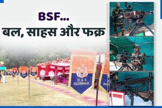 bsf-exhibited-weapons-seized-during-indo-pak-war-in-hazaribag