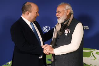 Prime Minister Narendra Modi met Prime Minister of Israel Naftali Bennett