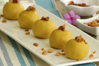 besan laddu recipe