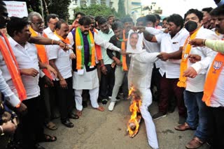 bjp-sc-morcha-protest-against-siddaramaih