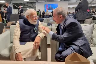 PM Modi meets Palestinian counterpart Shtayyeh at COP26 Summit in Glasgow