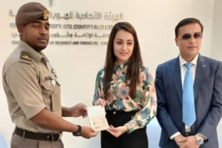 Actress Trisha Golden Visa, Actress Trisha, Golden Visa, கோல்டன் விசா, நடிகை திரிஷா, கனவு கன்னி