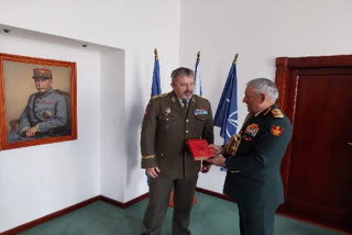 CDS Gen Rawat meets Czech Army's Chief of General Staff, discusses bilateral defence cooperation