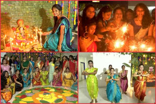vishakha diwali celebrations
