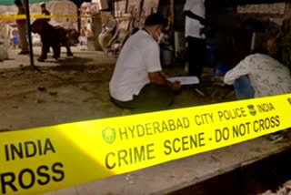 வெடி விபத்து  ஹைதரபாத் வெடி விபத்து  விபத்து  தீபாவளி  Blast at Hyderabad  one injured in Blast at Hyderabad  two were dead in Blast at Hyderabad