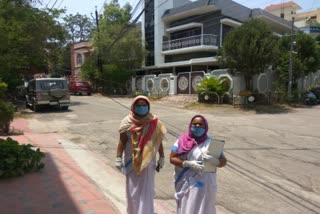 Video of ASHA workers shared in social media who came for protest in Bhopal being taken to unknown place