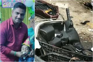 firecracker blast  firecracker  Father-son duo die in firecracker blast  പടക്കം  പടക്കം പൊട്ടിത്തെറിച്ച് മരണം  പുതുച്ചേരി  അരിയങ്കുപ്പം