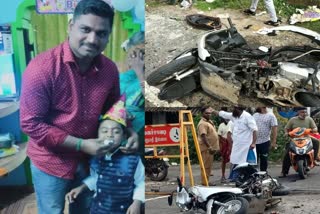 country crackers blast, சிசிடிவி பதிவு, வெடித்து சிதறிய இருச்சக்கர வாகனம், வெடித்து சிதறிய பட்டாசு, புதுச்சேரி பட்டாசு விபத்து, crackers blast cctv footage, cctv footage, கலைநேசன், பிரதீஸ் மரணம், வெடி விபத்து