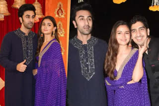 ranbir alia at kali puja