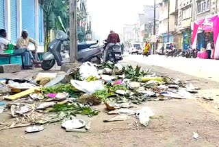 Dirt spread in Gwalior after Diwali