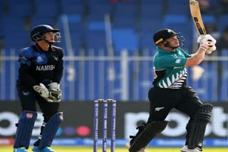 T20 world cup: Neesham, Phillips help new zealand to set a target of 164 against namibia