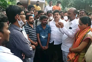 bandi sanjay in chikkadapally library