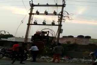 भीलवाड़ा में करंट से मौत,  शराबी की करंट से मौत, electrocution death in bhilwara