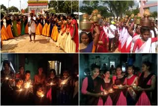 deepavali celebration by banjara community at yadagiri