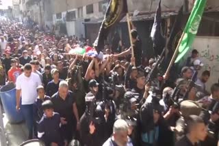 West Bank funeral for Palestinian boy killed in Israeli firing