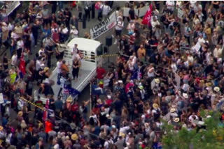 Protests against compulsory vaccination in Australia