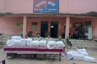 police-caught-208-kg-ganja-worth-20-lakh-rupees-in-gumla