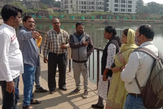 CHHATH PUJA 2021 Mayor Asha Lakra Chhath Ghat  inspection